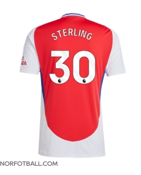 Billige Fotballdrakt Arsenal Raheem Sterling #30 Replika Hjemmedrakt 2024-25 Kortermet